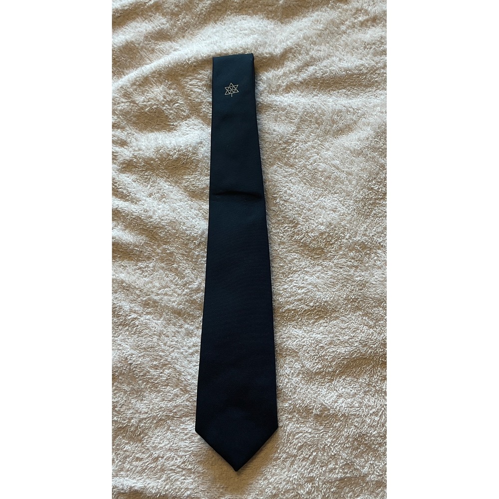 Park Lane Tie Mens OS Navy Blue Excellent Canada 1867-1967 Centennial Vintage